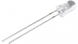 RND 135-00164, LED 5mm Round White 23000mcd 460nm, RND Components