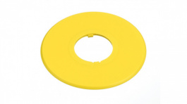 HWAV-0, Blank Nameplate Yellow, IDEC