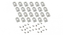 1557FOOT2GY-24, Комплект держателей на стену; поликарбонат; Назначение: HM-1557, Hammond