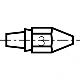 DX113HM, Desoldering nozzle 1 p., Weller