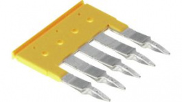 1608980000, Jumper Bar, Tension Clamp, 5 Pole, 32A Z Series, Weidmuller