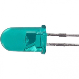 L-7113GT, LED; 5мм; зеленый; 18-60мкд; 20°; Поверхность: выпуклая, Kingbright