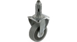 9.0805 Fixed castor with tube fastening