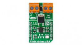 MIKROE-2272, PWM Driver Click DC Motor Driver Module 5V, MikroElektronika