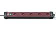 6002085 Outlet Strip, 5 x 90°xType 13, 3 m