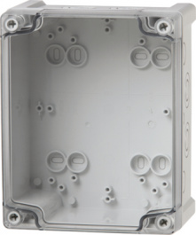 TAM201610T, Plastic enclosure grey, RAL 7035 201 x 163 x 98 mm ABS, Fibox