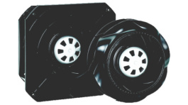 K3G133RA0103, EC centrifugal fan 165 x 165 x 70 mm, 230 VAC, 160 m?/h, Ebmpapst