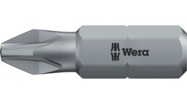 05072082001, Bit for Pozidriv Screws 25 mm PZ2, Wera Tools