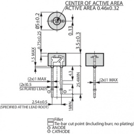 S9648-100, Ambient light sensor, Hamamatsu