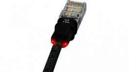 U/4, PatchSee CAT5e UTP 1.2m Black, PatchSee