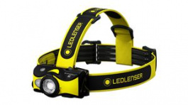 IH9R, Rechargeable Headlight, Yellow Box 600lm IP54 Black / Yellow, LED Lenser