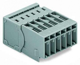 769-604, Pluggable terminal block; 5mm; ways:4; straight; plug; male; 500V, Wago