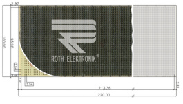 RE210-S2, Laboratory card CEM3 heat tin-plated, Roth Elektronik