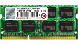 TS8GJMA384H, Memory DDR3 SDRAM SODIMM 204pin 8 GB, Transcend