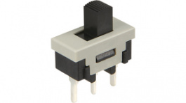 CS12ANW03, Переключатель: движковый; Пол: 2; SPDT; 2A/250ВAC; ON-ON; -30?85°C, NKK Switches (NIKKAI, Nihon)