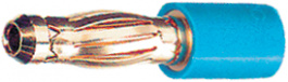 R4/2-A BLUE, Adapter plug  diam. 2 mm / diam. 4 mm Blue, Staubli (former Multi-Contact )