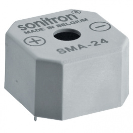 SMA-24-P15, Пьезогенератор звукового сигнала, Sonitron