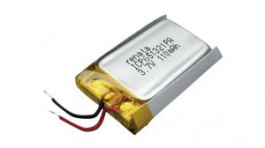 ICP651321PA, Lithium Ion Polymer Battery Pack 120mAh 3.7V, Renata