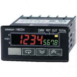 H8GN-AD, Preselection counter/time lag relay, Omron