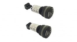 107.000.70, Installation Buzzer Continuous Tone 12 VAC/VDC/24 VAC/VDC 80 dB, WERMA Signaltechnik