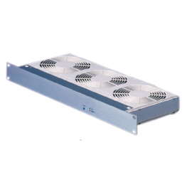 SK3340.230, Fan tray with 2 fans grey, RAL 7035 44 x 482.6 x 200 mm, Rittal