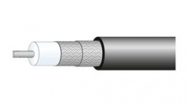RADOX RF 214 [100 м], Coaxial Cable RG-214 Radox® 11.1mm 50Ohm Silver-Plated Copper Black 100m, Huber+Suhner