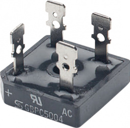 GBPC5010B0, Bridge rectifier 1000 V 50 A QUAD-28.6, Taiwan Semiconductor