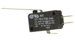 V7-7B17D8-140, Basic / Snap Action Switches SPDT 11A 27, Honeywell