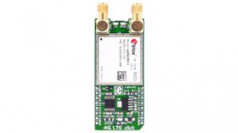 MIKROE-2527, 4G LTE Click Development Board 5V, MikroElektronika