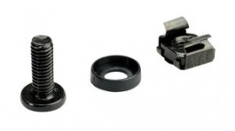 26.50.5005, Mounting Kit for 19'' Cabinets, Black, Roline