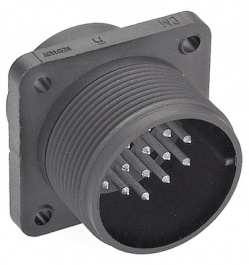 CM 02 E 14S-5P, Разъем: круглый; гнездо; Серия: CM; IP67; PIN:5; "папа"; 10А; 50В, Hirschmann
