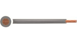 RND 475-00573 [100 м], Tri-Rated Wire, 4.00 mm\x1a, grey Copper bare PVC, RND Cable