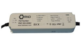 RND 500-00063, LED Driver, Constant Voltage, 100W 4.17A 24V IP67, RND power