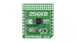 MIKROE-1909, EEPROM2 Click Memory Module 5V 256KB, MikroElektronika