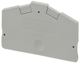 3214576, End cover 1.5 50.5 x 2.2 x 30.8 mm Grey, Phoenix Contact