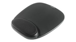 62384, Mousepad with Wrist Rest, Black, Kensington