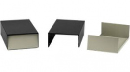 1454D, Metal Instrument Case, Black / Grey, Steel, 1454, Hammond