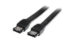 ESATA3, Shielded External eSATA Cable 914 mm Black, StarTech.com
