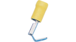 RND 465-00081 [100 шт], Piggyback terminal Brass Yellow 6.3 x 0.8 mm Pack of 100 pieces, RND Connect