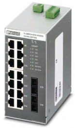2891935, Industrial Ethernet Switch 14x 10/100 RJ45 2x SC (multi-mode), Phoenix Contact