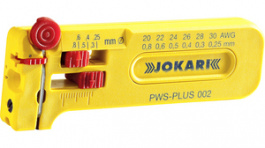 40025, Стриппер; Oпровода: 0,25?0,8мм; Кабель: круглые; PWS-PLUS, Jokari