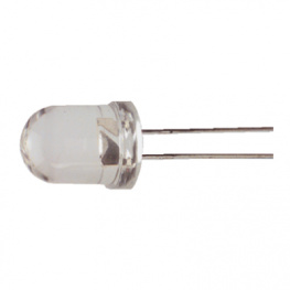L-793SRC-C, LED; 8мм; красный; 1000?1600мкд; 40°; Поверхность: выпуклая, Kingbright