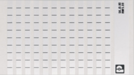 SK5,08-3,8, Labelling card, 120 piecesP, Phoenix Contact