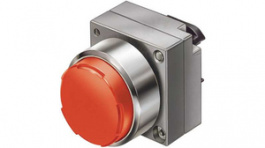 3SB3501-0AA51-0PA0, Illuminable Pushbutton actuator Metal,blue, Siemens