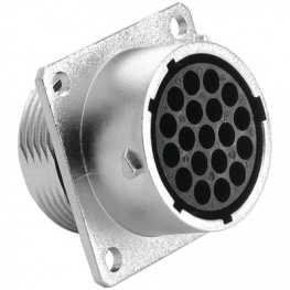 RT0016-19SNH, Круглый; гнездо; "мама"; PIN:19; внешн.байонетное соединение, Amphenol