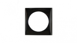 918272510, Cover Frame Matte INTEGRO Flush Mount 59.5 x 59.5mm Black, Berker