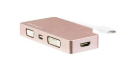 CDPVDHDMDPRG, Adapter, USB-C Plug - DVI Socket/HDMI Socket/Mini DisplayPort Socket/VGA Socket, StarTech.com