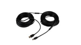 USB2HAB65AC, USB Cable USB-A Plug - USB-B Plug 20m USB 2.0 Black, StarTech.com