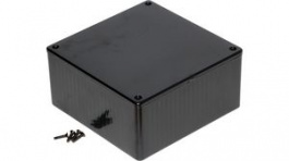 1591USBK, Multipurpose GPABS Enclosure, 119 x 119 x 56 mm, Black, ABS, IP54, Hammond