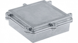 RND 455-00673, Metal enclosure, Light Grey, 162 x 162 x 55 mm, Aluminium Alloy / ADC12, RND Components